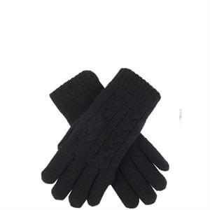 Dents Women's Cable Knit Gloves